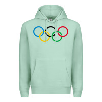 Seafoam Olympic Rings Premium Hoodie - artisFamous