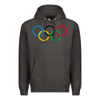Smoke Olympic Rings Premium Hoodie - artisFamous