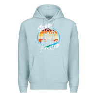 Blue Mist sorry i tooted Premium Hoodie - artisFamous