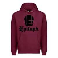 Burgundy Epitaph Records Premium Hoodie - artisFamous