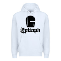 White Epitaph Records Premium Hoodie - artisFamous