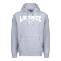 Heather Grey lacrosse Premium Hoodie - artisFamous