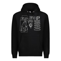 Black modest Premium Hoodie - artisFamous