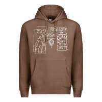 Chestnut modest Premium Hoodie - artisFamous