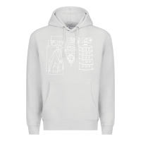 Dove Grey modest Premium Hoodie - artisFamous