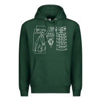Sports Green modest Premium Hoodie - artisFamous
