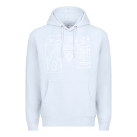 White modest Premium Hoodie - artisFamous