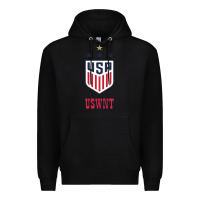 Black uswnt unisex Premium Hoodie - artisFamous