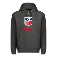 Charcoal Heather uswnt unisex Premium Hoodie - artisFamous