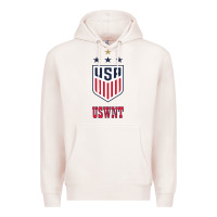 Pale Pink uswnt unisex Premium Hoodie - artisFamous