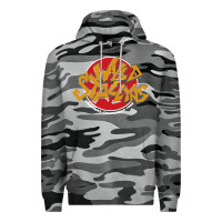 Slate Camo wyld stallyns Premium Hoodie - artisFamous