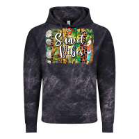 Cloud Black sunset vibes brush stroke Vintage Hoodie - BarkalooDesign