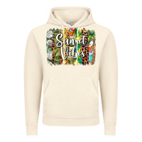 Vintage Artic sunset vibes brush stroke Vintage Hoodie - BarkalooDesign