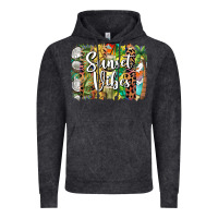 Vintage Black sunset vibes brush stroke Vintage Hoodie - BarkalooDesign