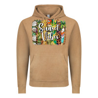 Vintage Camel sunset vibes brush stroke Vintage Hoodie - BarkalooDesign