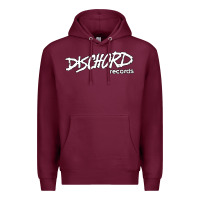 Burgundy Discord American Label Record Premium Hoodie - artisFamous