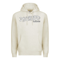 Oatmeal Heather Discord American Label Record Premium Hoodie - artisFamous