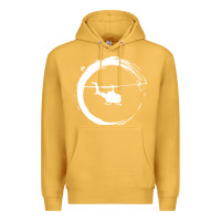 Mustard helicopter Premium Hoodie - artisFamous