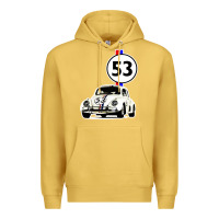 Antique Gold herbie 53 Premium Hoodie - artisFamous