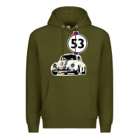 Army Green herbie 53 Premium Hoodie - artisFamous