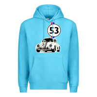 Ocean Blue herbie 53 Premium Hoodie - artisFamous