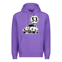 Purple herbie 53 Premium Hoodie - artisFamous