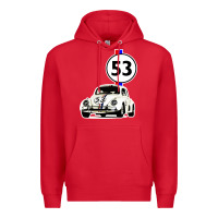 Red herbie 53 Premium Hoodie - artisFamous