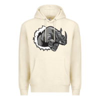 Sandshell Rhino Premium Hoodie - artisFamous