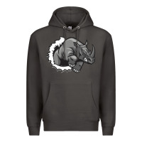 Smoke Rhino Premium Hoodie - artisFamous