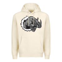 Tofu Rhino Premium Hoodie - artisFamous