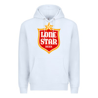 White lone star beer Premium Hoodie - artisFamous