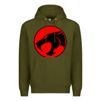 Army Green thundercats cool Premium Hoodie - artisFamous
