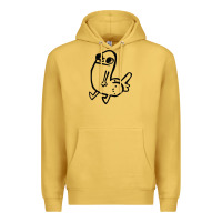 Antique Gold Dickbutt Premium Hoodie - artisFamous