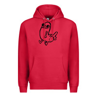 Cardinal Dickbutt Premium Hoodie - artisFamous