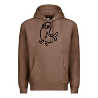 Chestnut Dickbutt Premium Hoodie - artisFamous