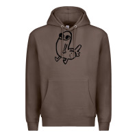 Coffee Dickbutt Premium Hoodie - artisFamous