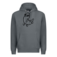 Rock Dickbutt Premium Hoodie - artisFamous