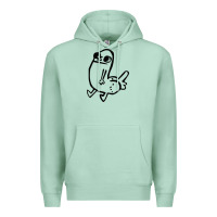 Seafoam Dickbutt Premium Hoodie - artisFamous