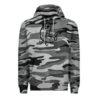 Slate Camo Dickbutt Premium Hoodie - artisFamous