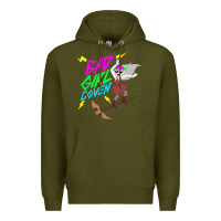 Army Green BAD GIRL COVEN - THE OWL HOUSE Premium Hoodie - artisFamous