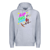 Heather Grey BAD GIRL COVEN - THE OWL HOUSE Premium Hoodie - artisFamous