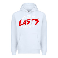 White Nothing lasts forever Premium Hoodie - artisFamous