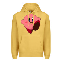 Antique Gold Kirby's Adventure Premium Hoodie - artisFamous