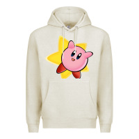 Oatmeal Heather Kirby's Adventure Premium Hoodie - artisFamous