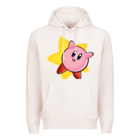 Pale Pink Kirby's Adventure Premium Hoodie - artisFamous