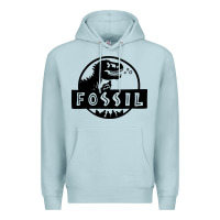 Blue Mist fossil dinosaur  wild life Premium Hoodie - artisFamous