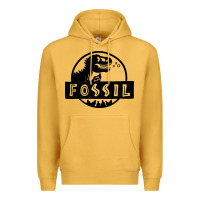 Mustard fossil dinosaur  wild life Premium Hoodie - artisFamous