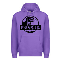 Purple fossil dinosaur  wild life Premium Hoodie - artisFamous
