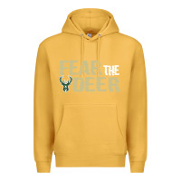 Mustard fear the deer Premium Hoodie - artisFamous