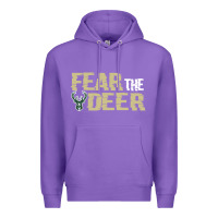 Purple fear the deer Premium Hoodie - artisFamous